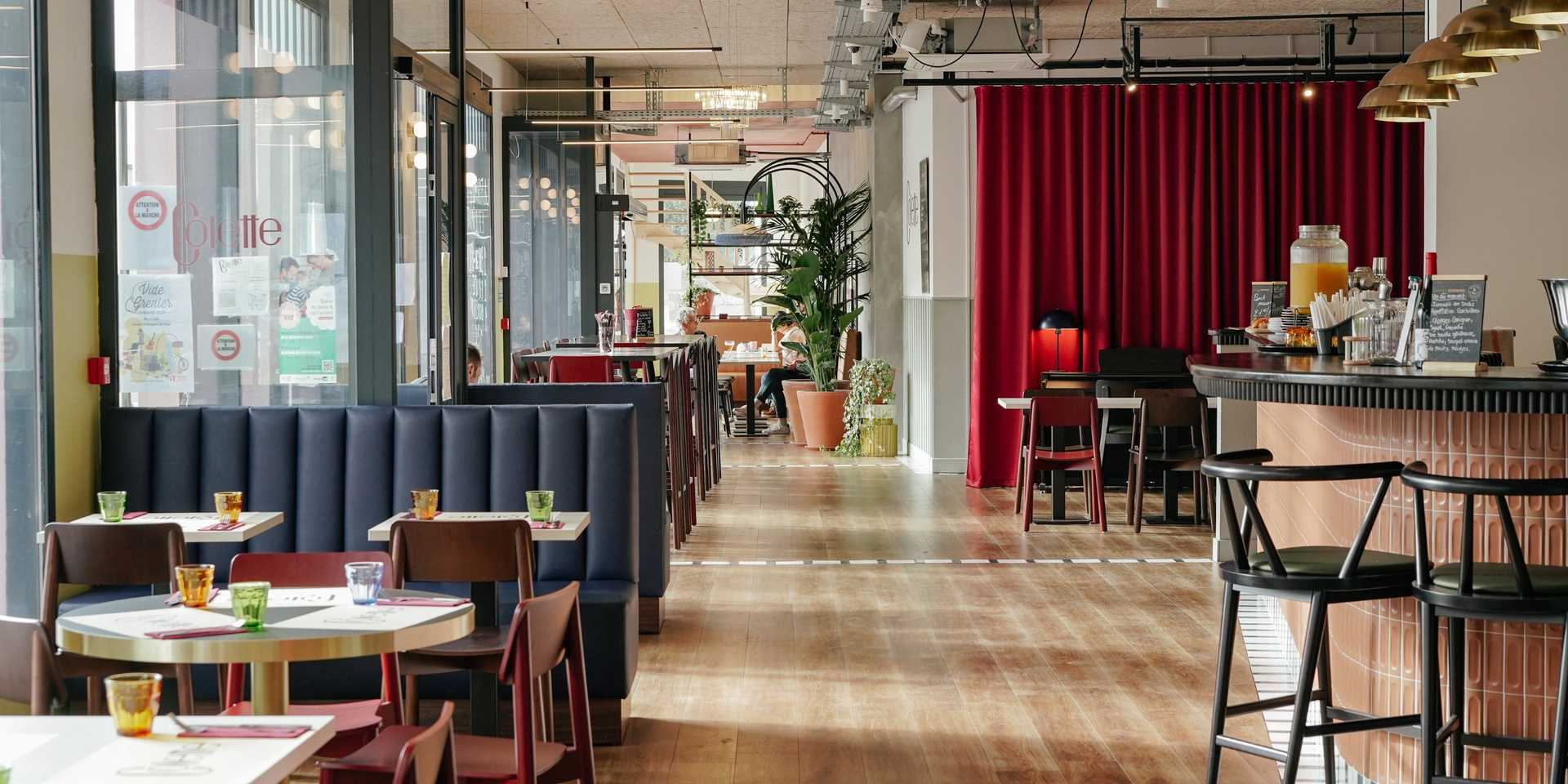 Aménagement de locaux d'une restaurant par un architecte à Montpellier