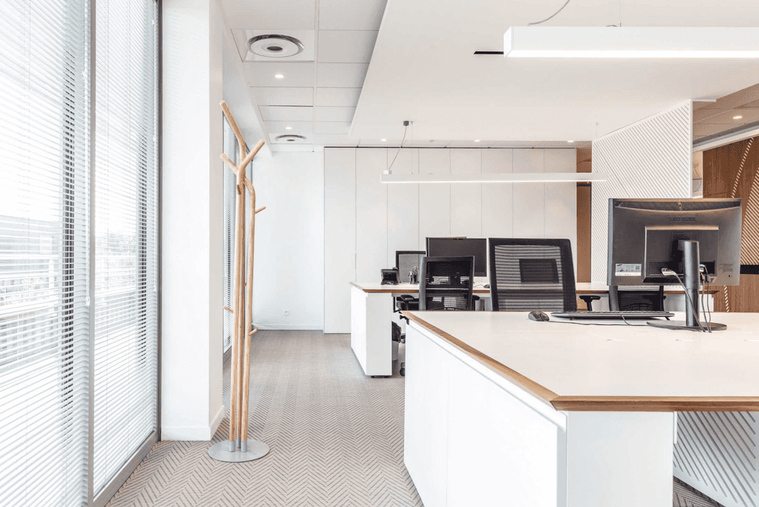 Corporate office space interior design in Montpellier