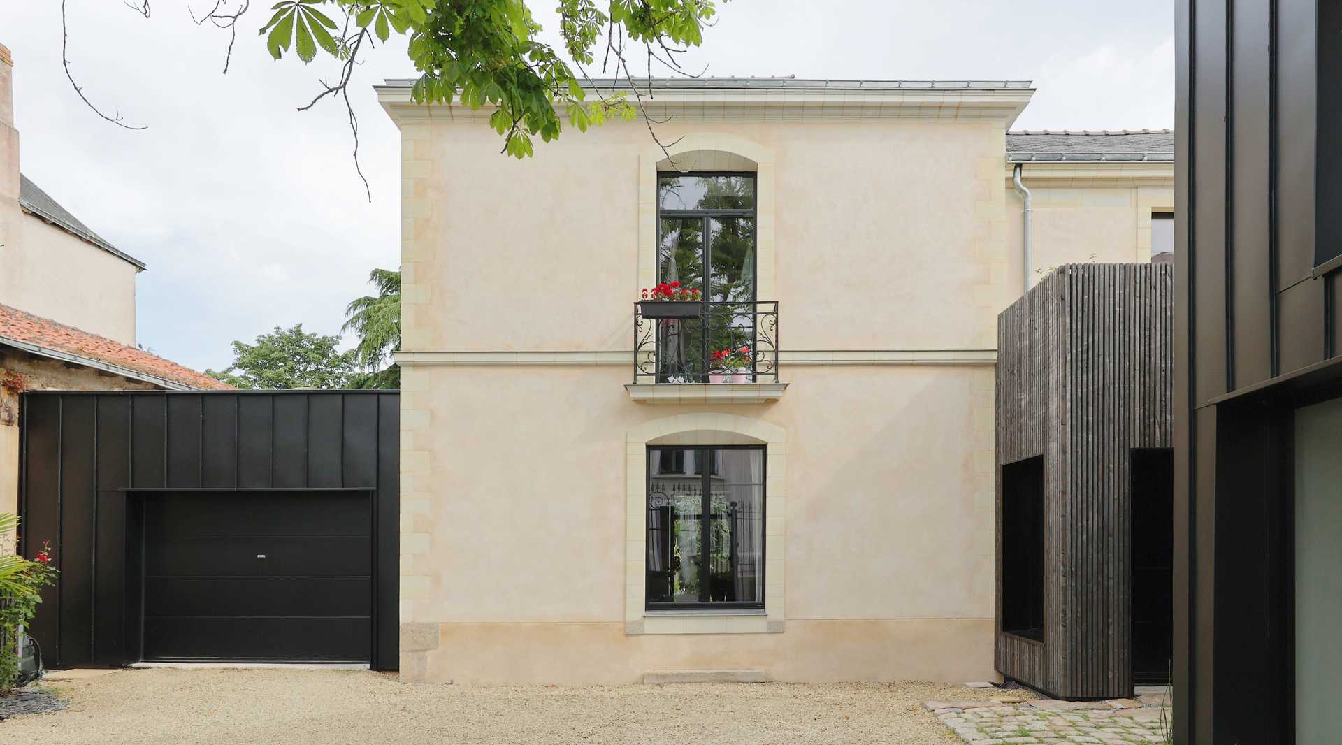 Extension d'une maison de ville réalisée par un architecte à Montpellier