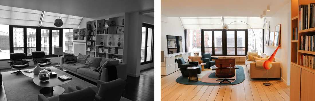 Avant - Après : rénovation d'un appartement de 210m2 par un architecte d'intérieur à Montpellier